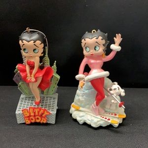 Betty Boop 2 ornaments